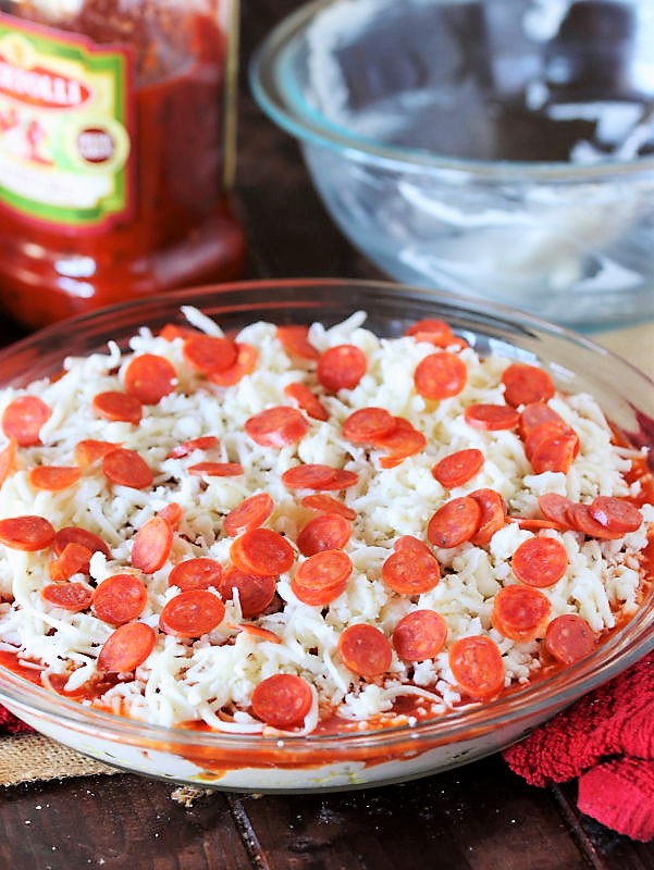Baked Pizza Dip The Kitchen is My Playground