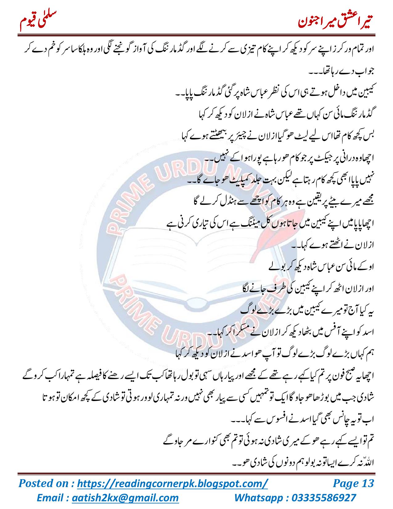 Reading Corner Huge collection of Urdu and English novels