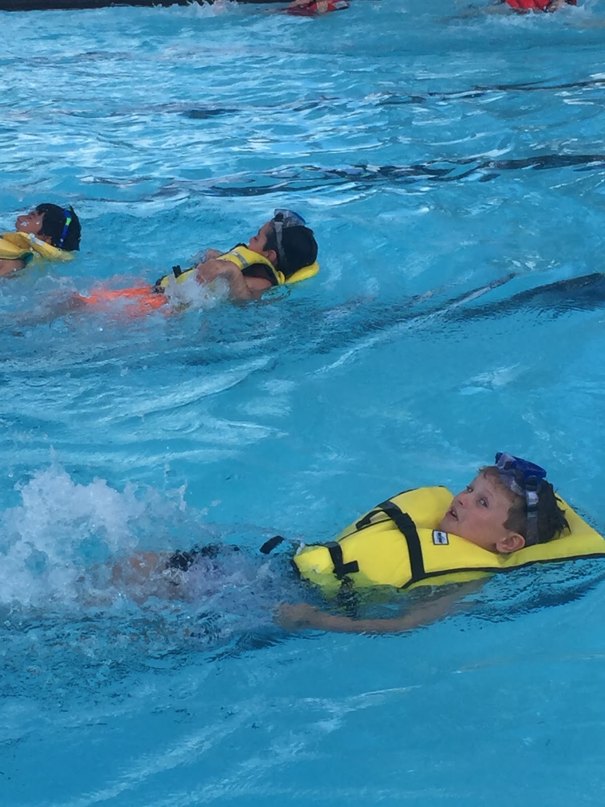 Room 8's Team Blog! Swimming with LIfe Jackets