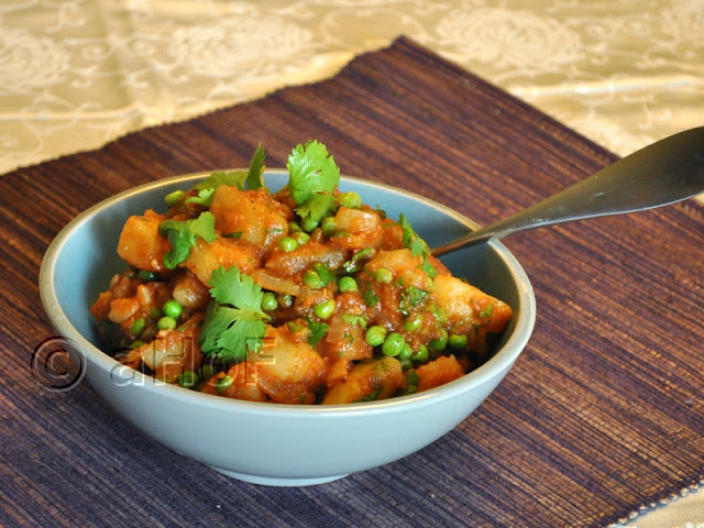 Potatoes, Peas, Curry, Aloo, Mattar, British, Indian