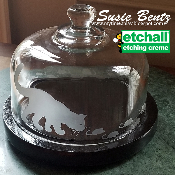My Time To Play: DIY Home Decor Plate with Etchall