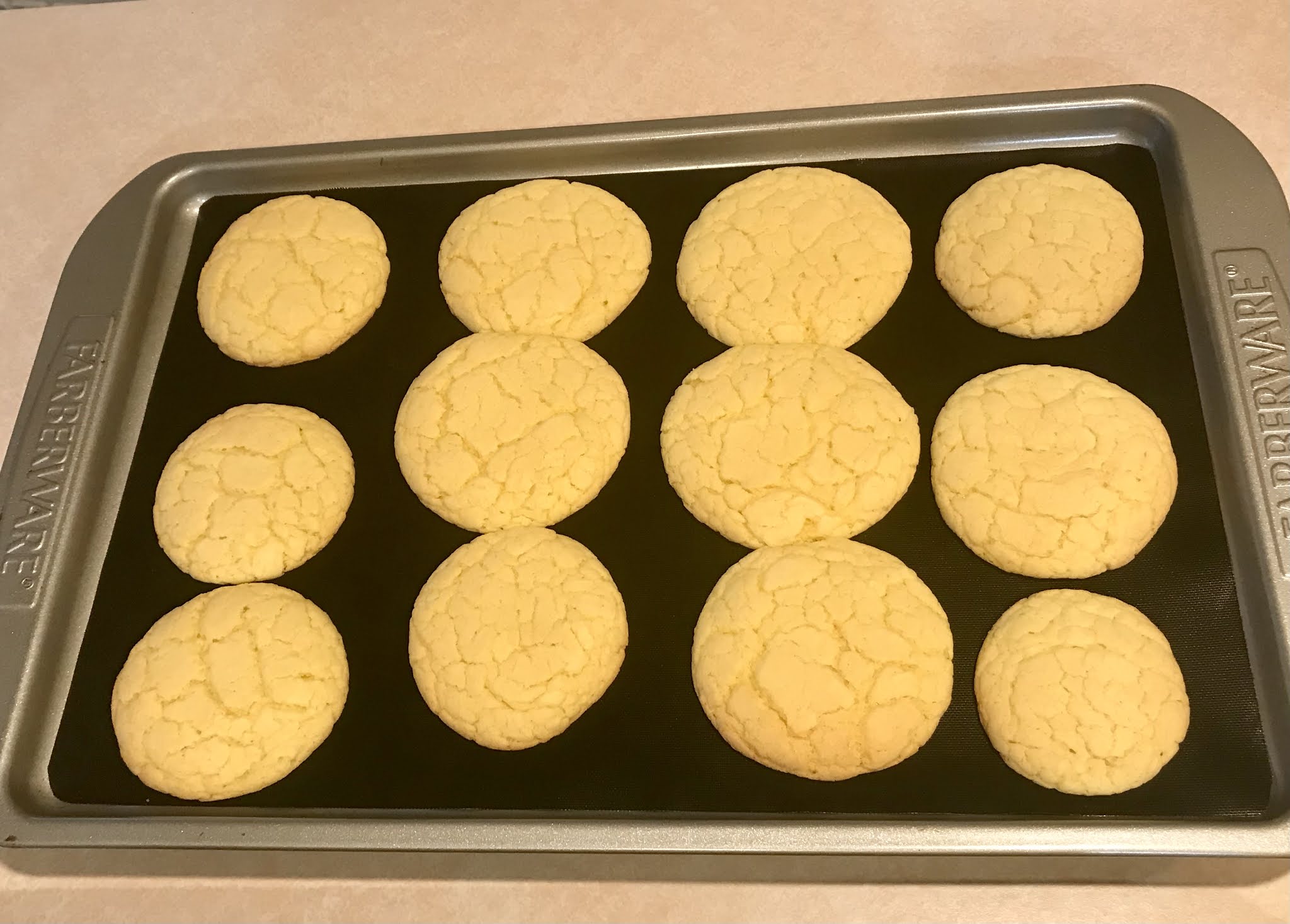 Lemon Cake Box Cookies [The Color Wheel Gallery]