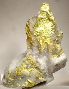 Quartzo e ouro - Geologia do ouro, indicadores naturais de ouro