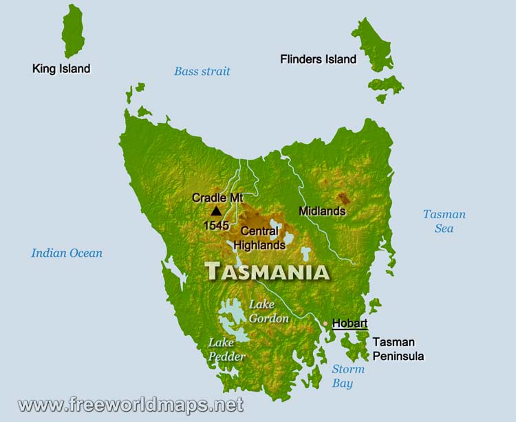 Islas del Mundo: Tasmania