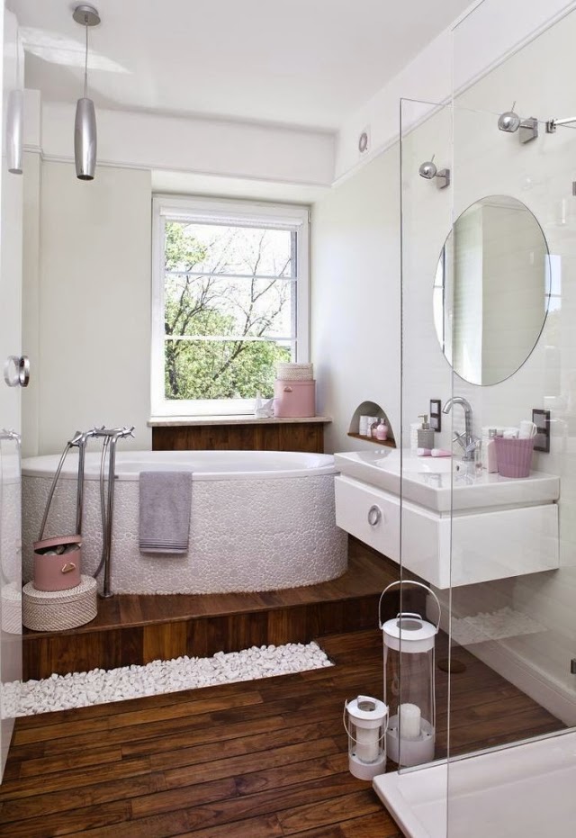 10 Ideas de baños pequeños - Colores en Casa