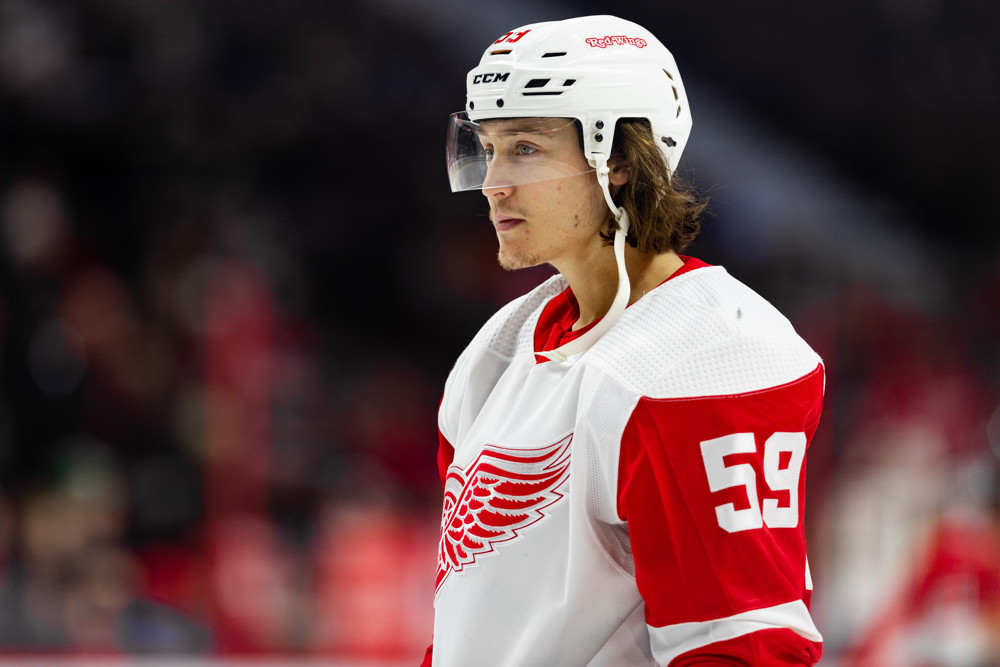 Detroit Red Wings - Congrats on your first career goal, Tyler Bertuzzi!