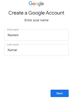 how to create new email id