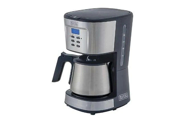 Cafeteira BLACK+DECKER Gris CM300G Inox 30 Xicaras