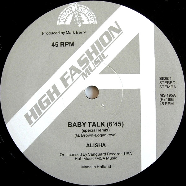 Music download blogspot 80s 90s ALISHA BABY TALK