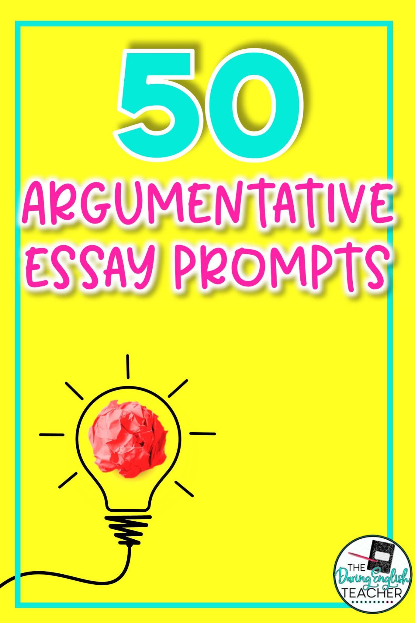 argumentative essay topics for secondary students