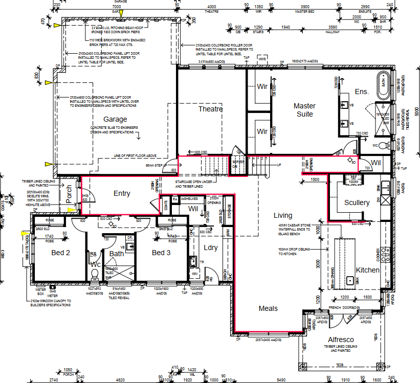 Help with house plan in particular master bedroom,walk in ro