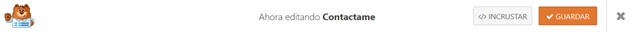 Incrustar formulario de contacto en WordPress