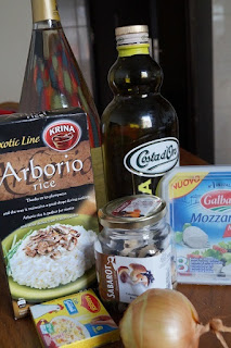 Risotto cu mozzarella si ciuperci Risotto cu mozzarella si ciuperci- ingrediente