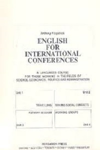 Tiếng Anh Cho Hội Nghị Quốc Tế - English For International Conferences - Anthony Fitzpatrick