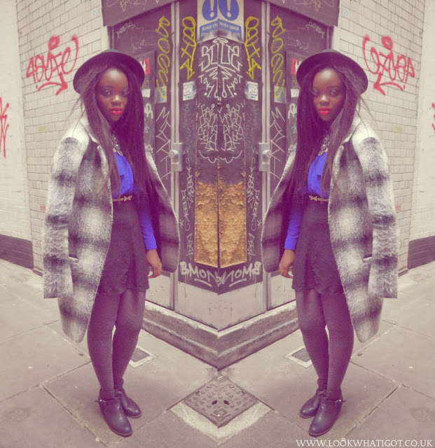 MONOCHROME FEVER FEATURING FASHION UNION TARTAN COAT