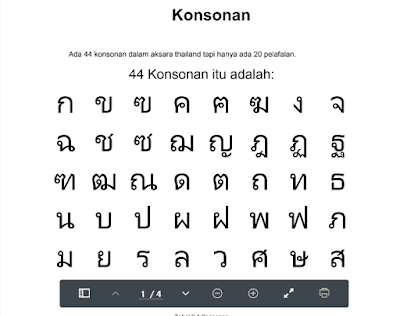Detail 44 Konsonan Thai