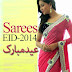 Embellished Empress Draped Sarees | Fancy Eid Saree Collection 2014 