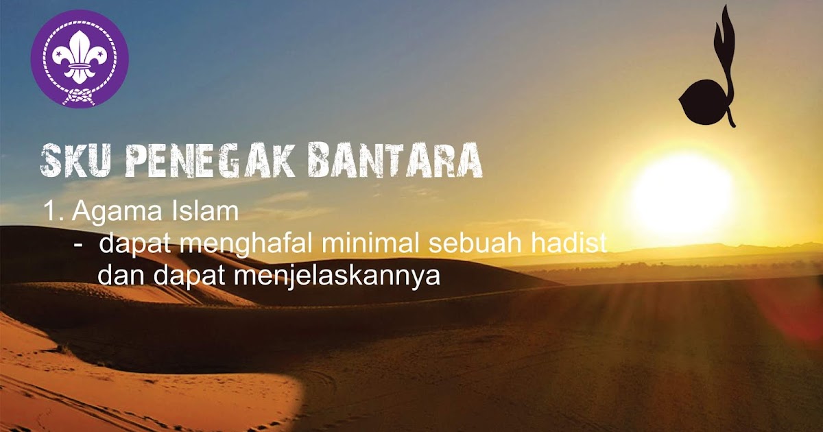 SKU Penegak Bantara Hadist SAWARGA MANILOKA