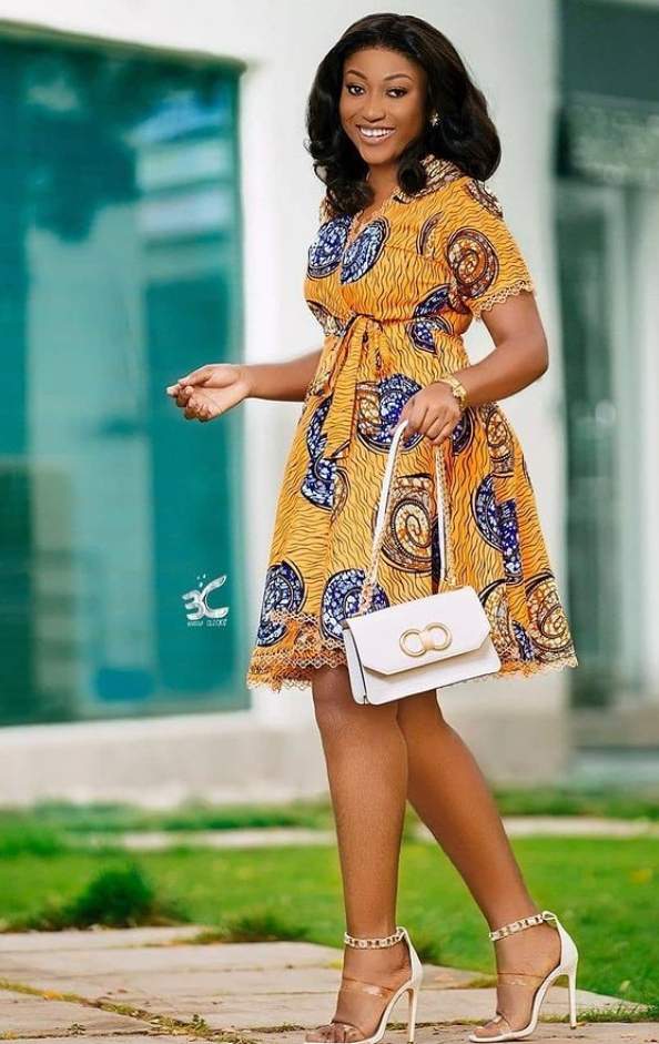 Latest Simple Ankara Short Gown Styles Ankara Free Short Gown