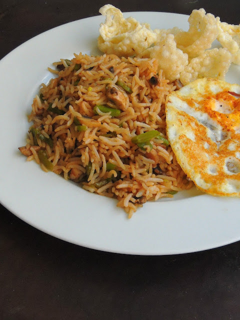 Easy vegetable fried rice