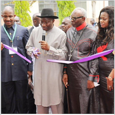 President Jonathan commissions Jubilee Resort & Leadership Centre, Abuja.