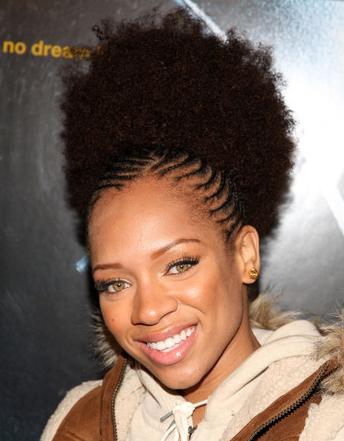natural hairstyle for african american women. to a woman#39;s natural hair.
