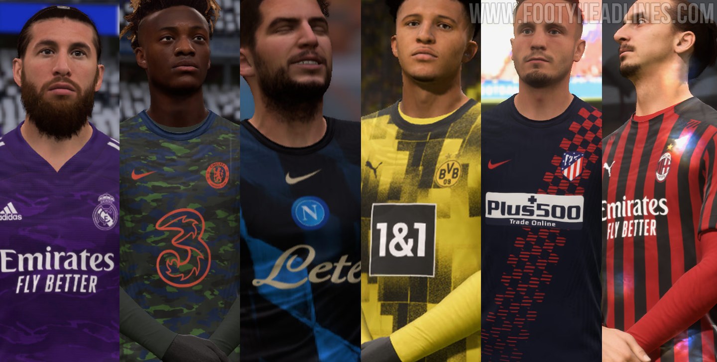6 Unique Kits Designed Using FIFA 21 Kit Creator Footy Headlines