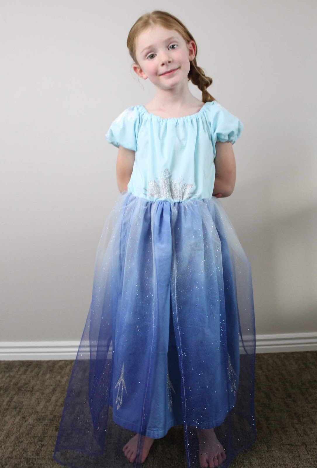 elsa play dress
