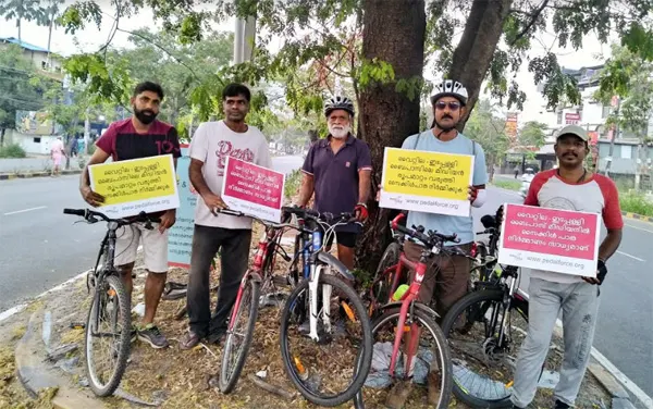 Thousands pedal out in support of Space for Cycling, Kochi, News, Passengers, Auto & Vehicles, Lifestyle & Fashion, Kerala