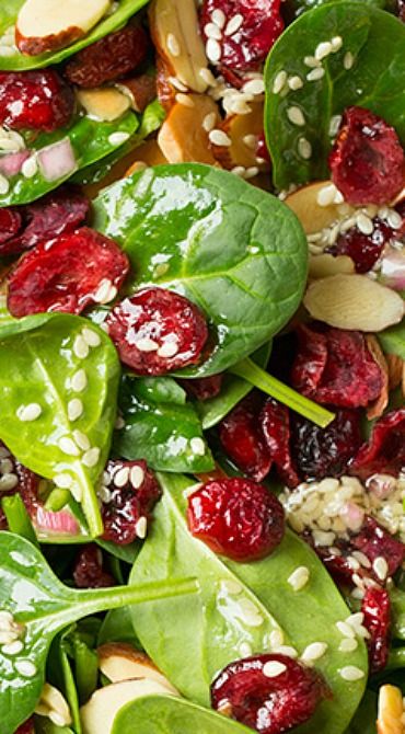 Cranberry Almond Spinach Salad - Diet Healthy Recipe