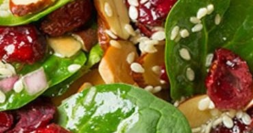 Cranberry Almond Spinach Salad - Diet Healthy Recipe