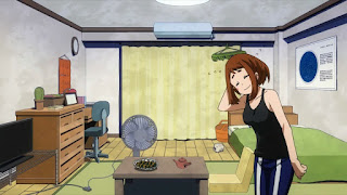 ヒロアカ アニメ 寮 部屋 麗日お茶子 Uraraka Ochako Room 僕のヒーローアカデミア My Hero Academia Dorms