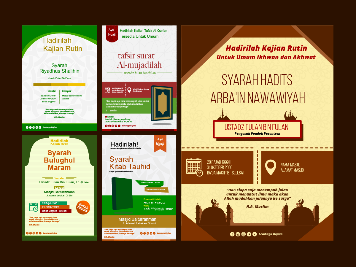 pamflet kajian dormat corel pamflet kajian dormat corel