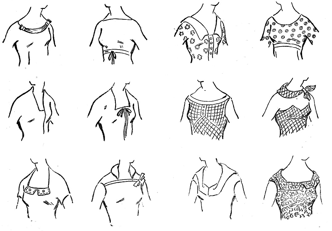 Схемы женских воротников. Вырезы Воротников на платьях. Фасоны вырезов горловины. Моделирование Воротников. Типы вырезов горловины на платье.