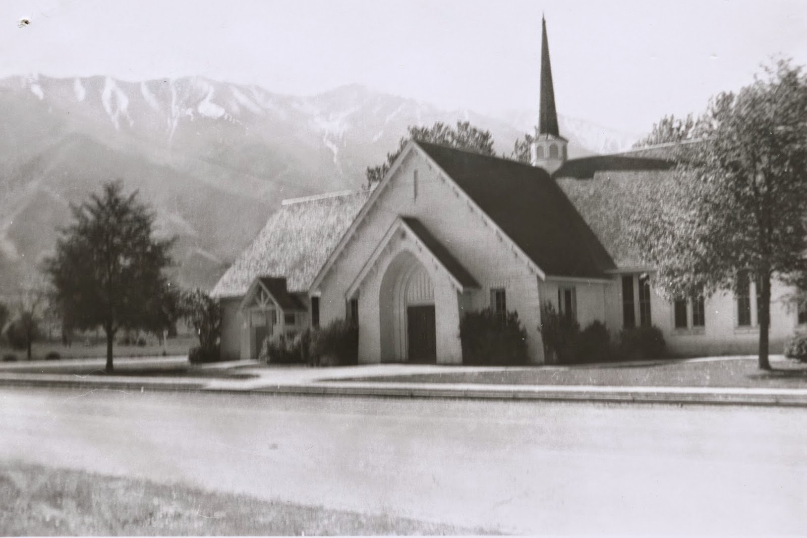 Historic LDS Architecture Mapleton 1st and 2nd Wards