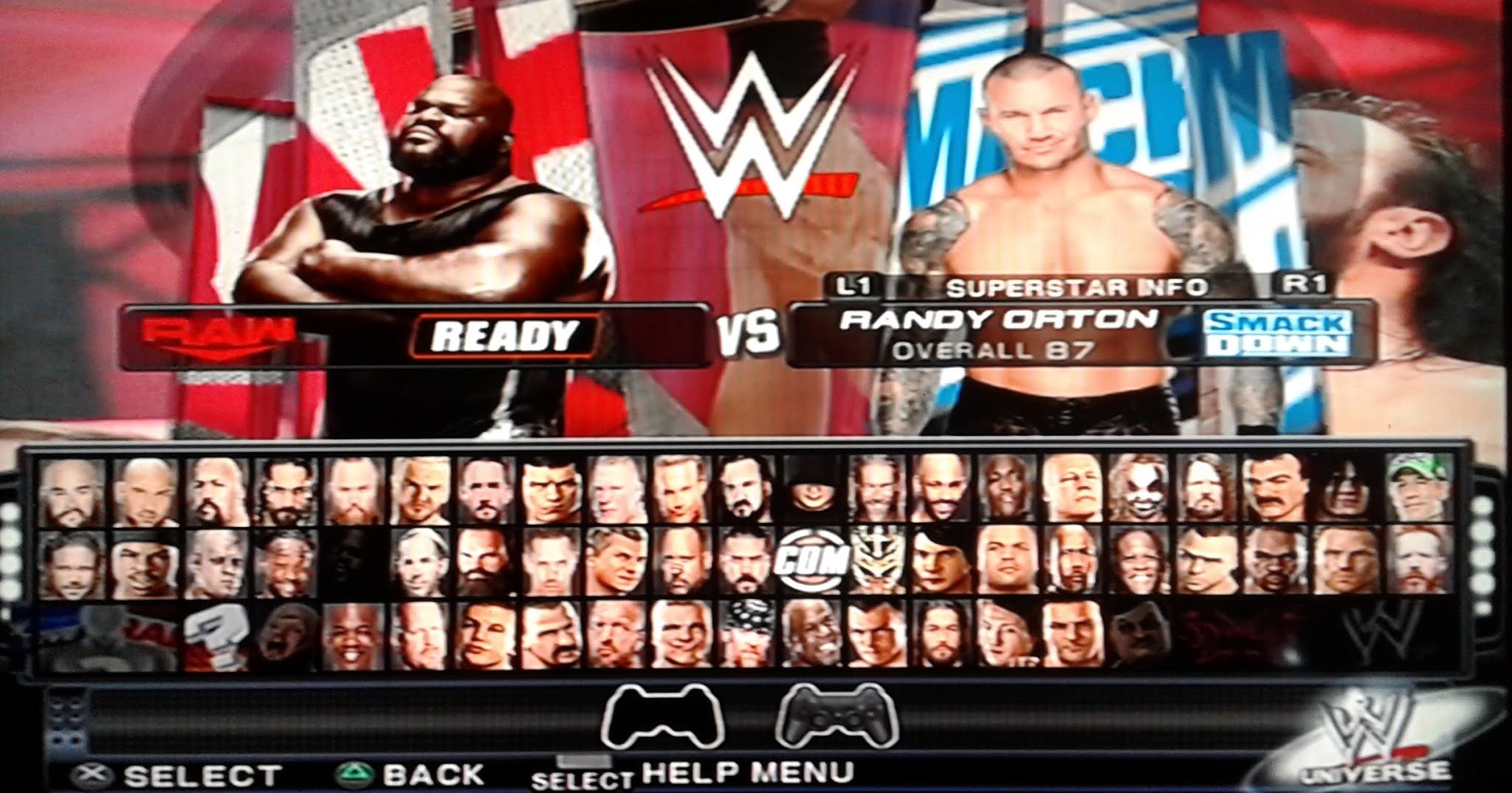 WWE 2K20 SMACKDOWN VS RAW MOD PS2 ISO INSIDE GAME