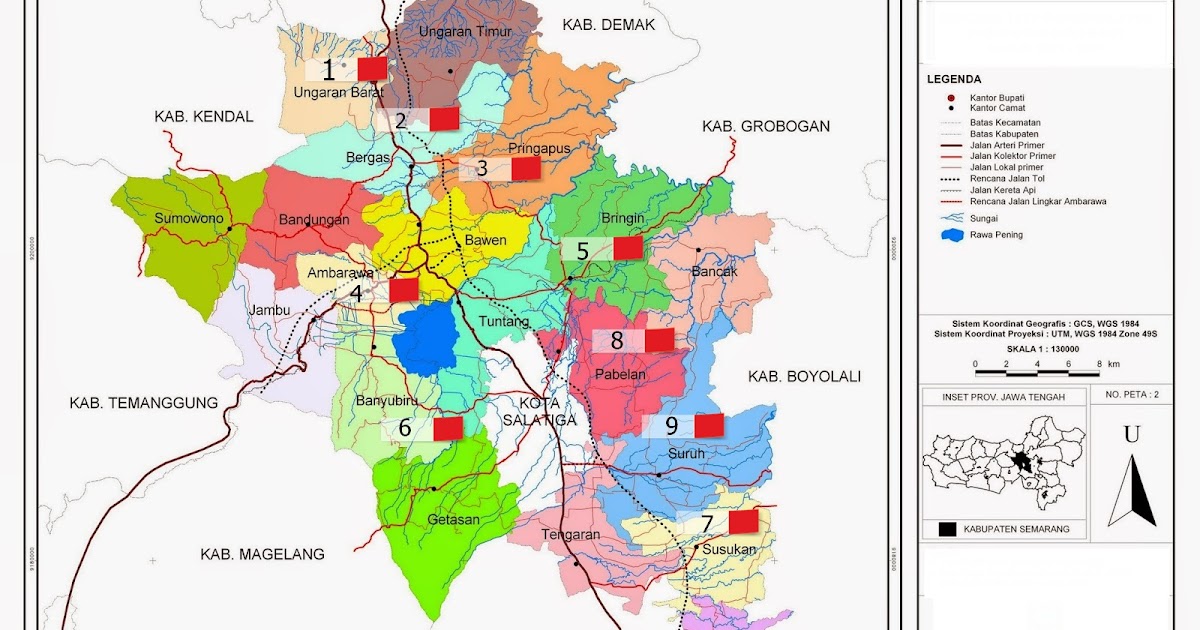 SLB NEGERI UNGARAN: Persebaran SLB di Kabupaten Semarang
