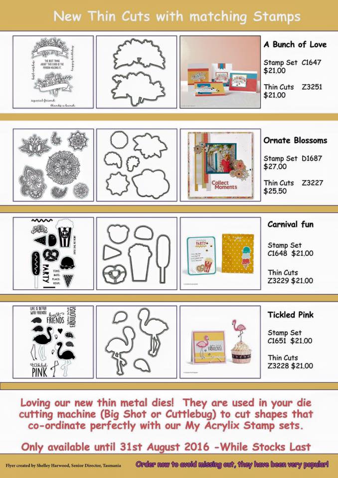 Vandra's Virtual CTMH Craftroom Thin Cuts CTMH Australasian Blog Hop