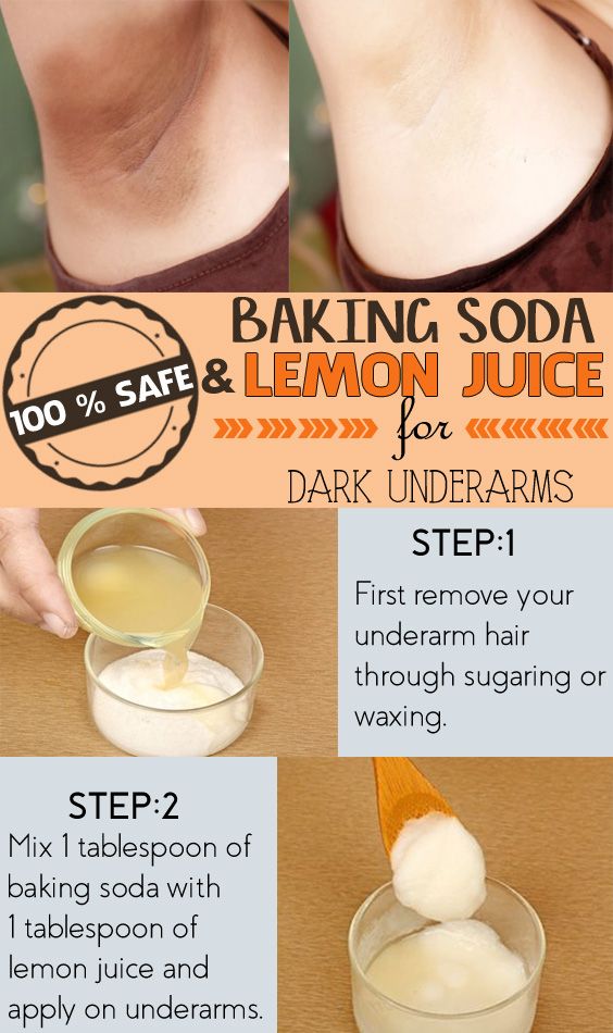 How to Lighten Dark Underarms Fast with 2 Natural Ingredients | Healthy