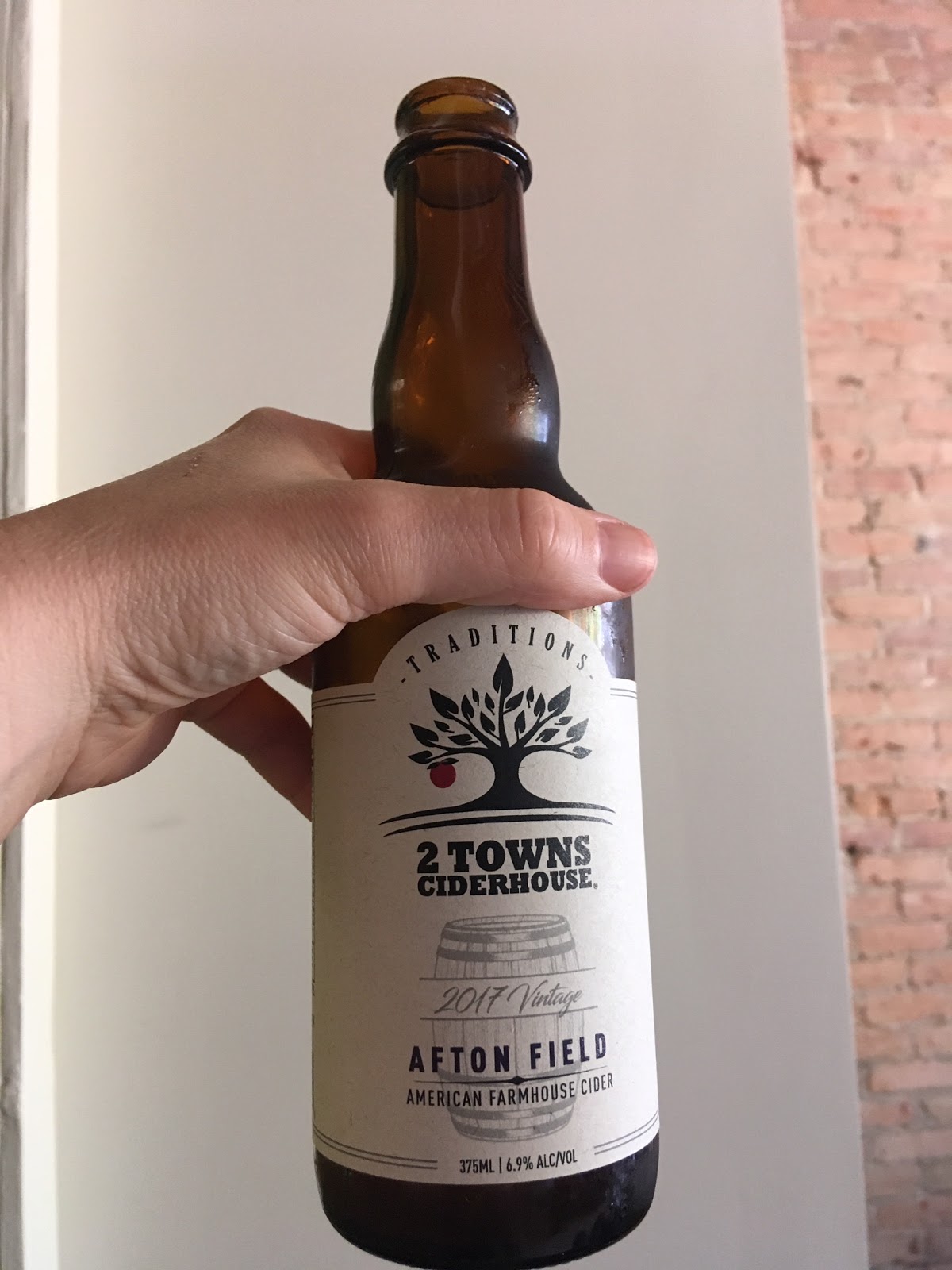 Along Came a Cider Cider Review 2 Towns Ciderhouse Afton Field and
