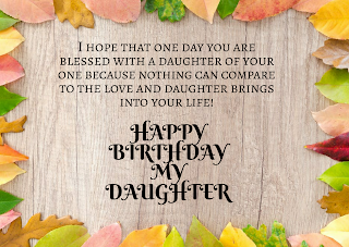 Happy Birthday My Daughter wishes, HD images, status, SMS, quotes in English for WhatsApp free download,