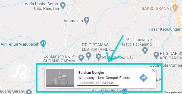 Cara Melihat Koordinat Lintang Dan Bujur Di Google Maps