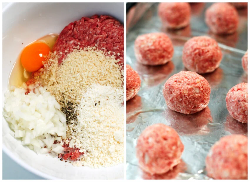 Oven Baked Mini Meatballs The Two Bite Club