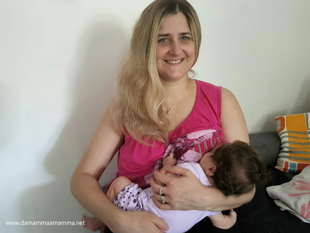 La mia esperienza con l'allattamento. Differenza tra la prima e la seconda volta.