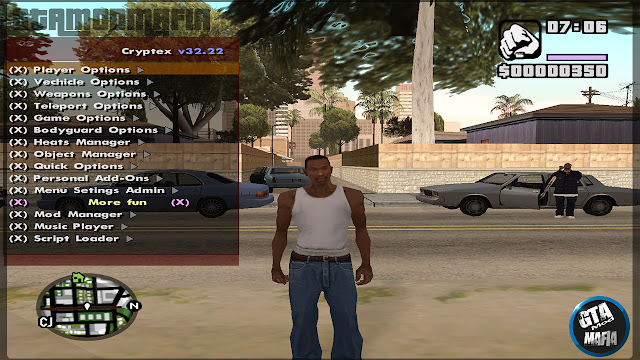 GTA San Andreas New Cheat Menu With Car Modification GTA San Andreas New Cheat Menu With Car Modification