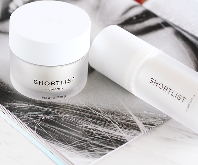 Shortlist, Shortlist Serum, Shortlist Cream, Shortlist Review, Shortlist Beauty Review, Less Is More Beauty, Shortlist Skincare