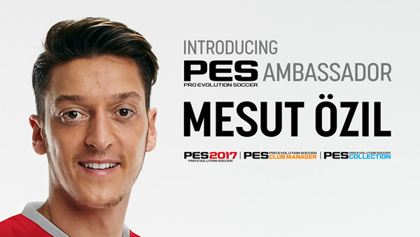 Mesut Özil, nuevo embajador de PES