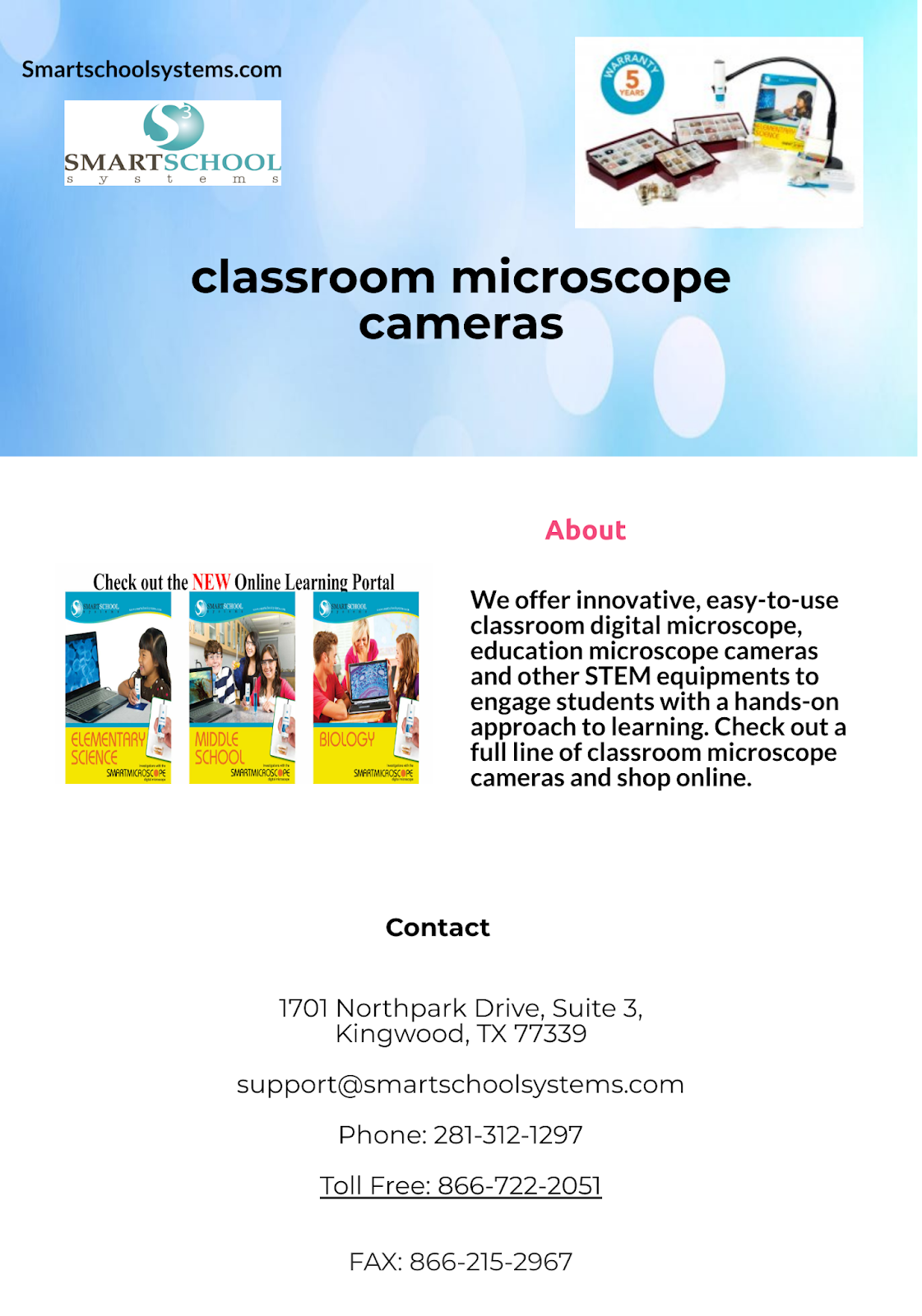 SmartMicroScope 5m Chromebook Microscope Handheld Digital Microscope