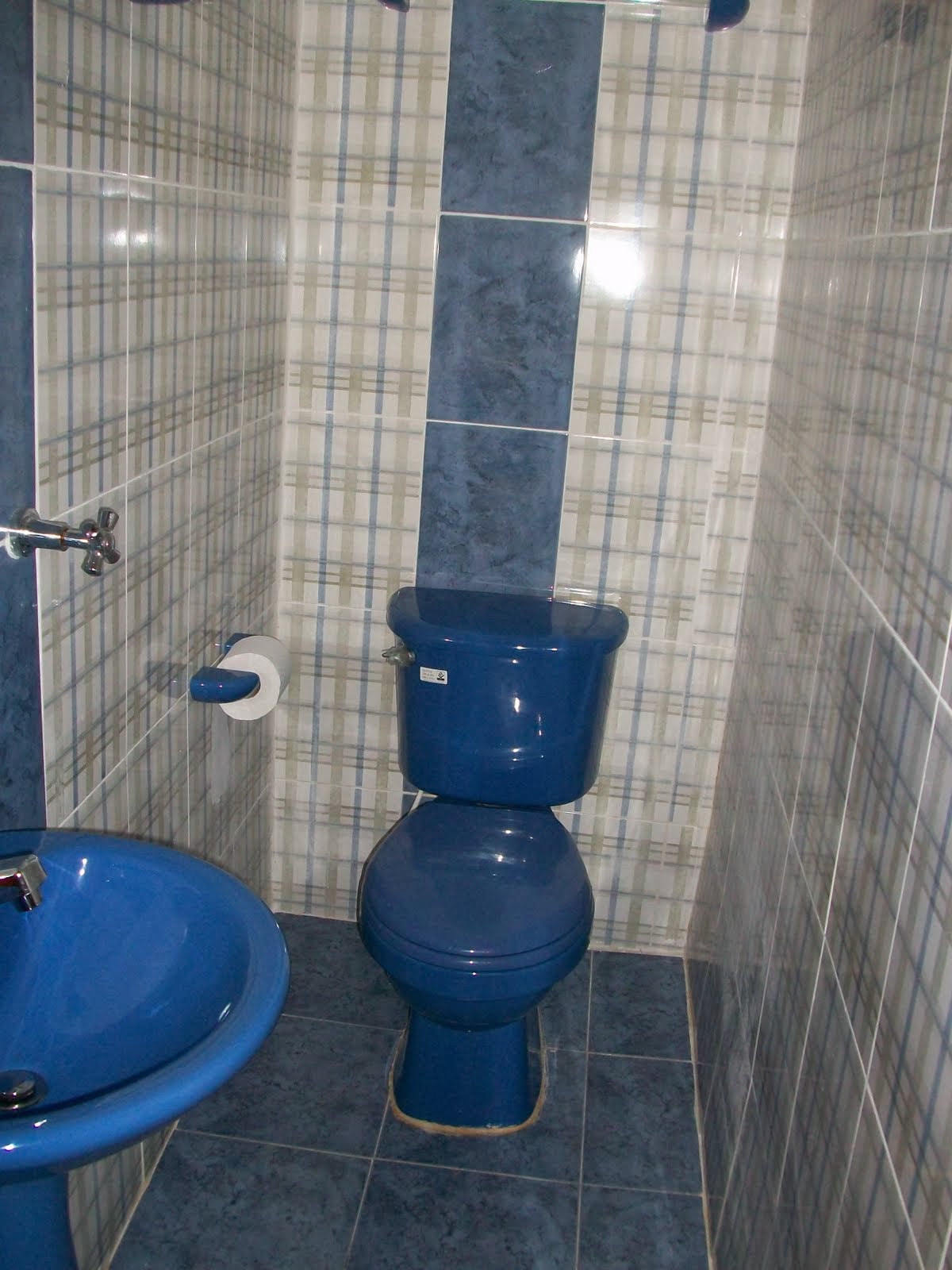 Decoracion Actual de moda: Baños en distintos tonos de Azul