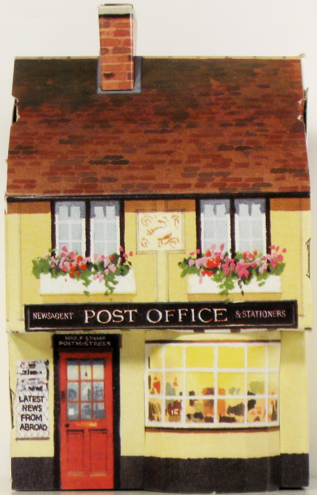 Toys and Stuff Kellogg's UK Paper Village Post Office